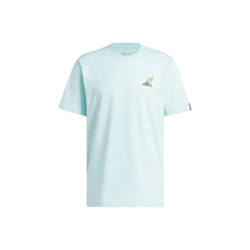 Adidas T Shirts Men Light Blue-0