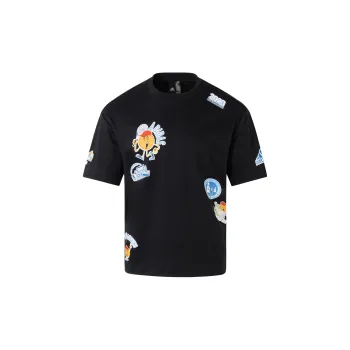 Adidas T Shirts Unisex Black