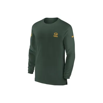 Nike Bay Packers Sideline Coach Men's Nike Dri FIT Nfl Long Sleeve Top