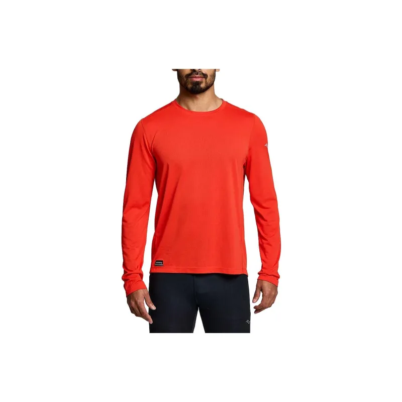 Saucony Stopwatch T-Shirts Men Red-0