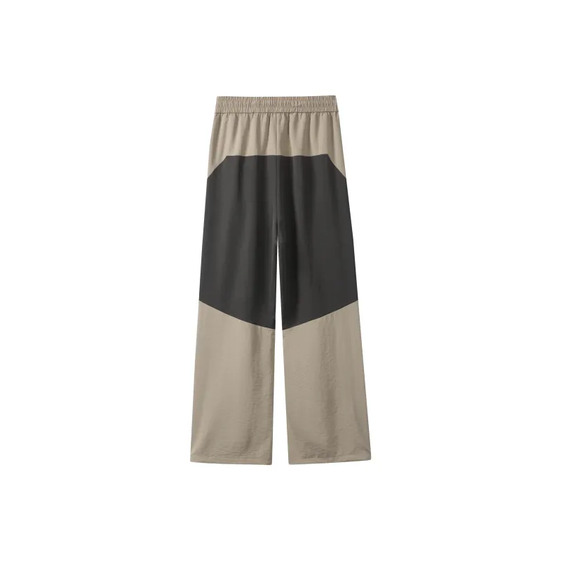 ZWWWZ Casual Pants Unisex Black-7