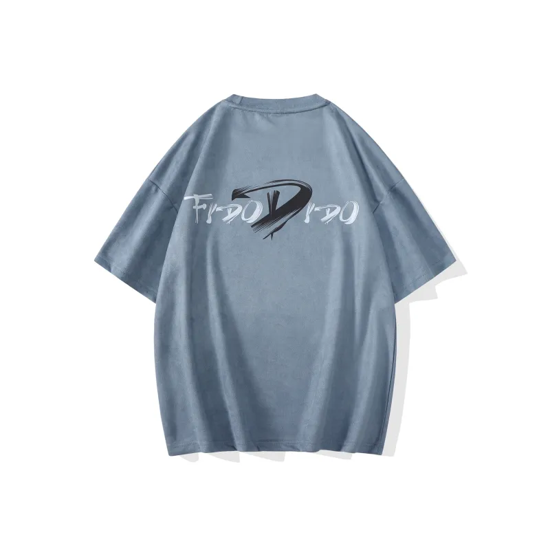 FIDO DIDO Short Sleeved T Shirts Unisex-20