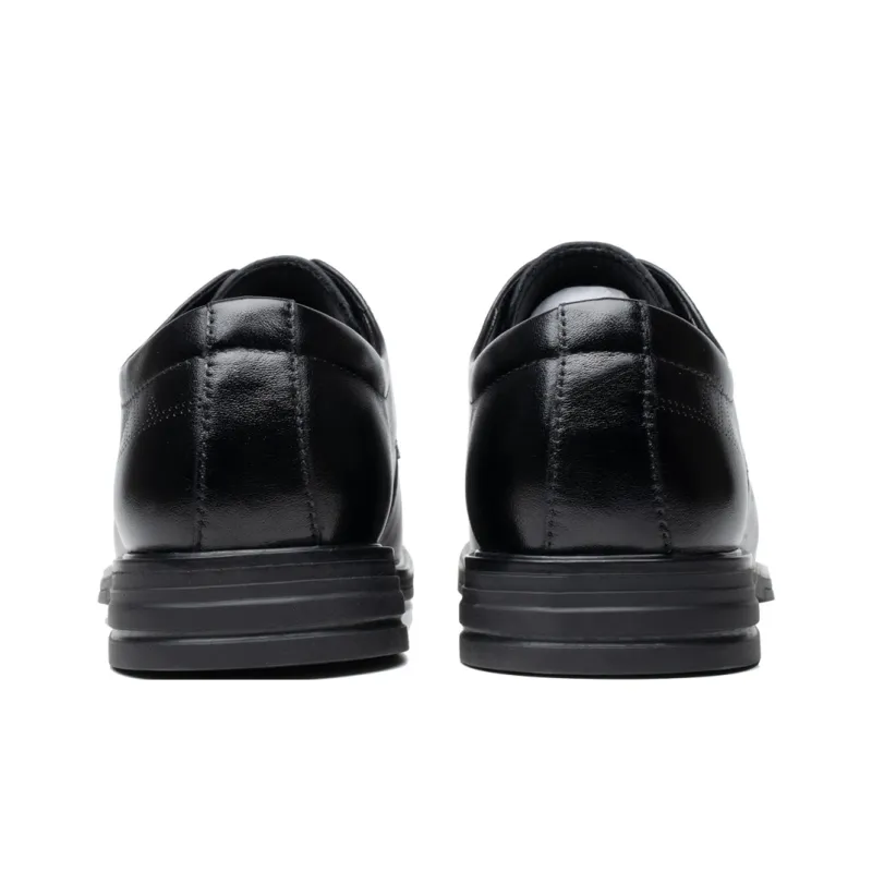 FED Dress Shoes Men Low Top Black-2