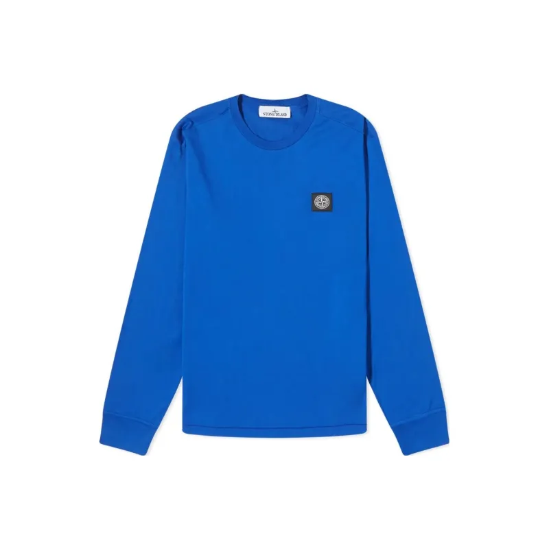 STONE ISLAND T Shirts Men Bright Blue-0