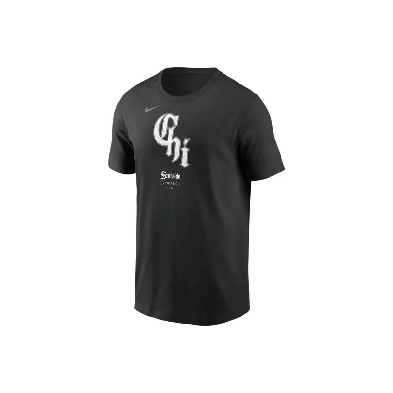 Nike Chicago White Sox City Connect Logo Men's Nike Mlb T Shirt-0