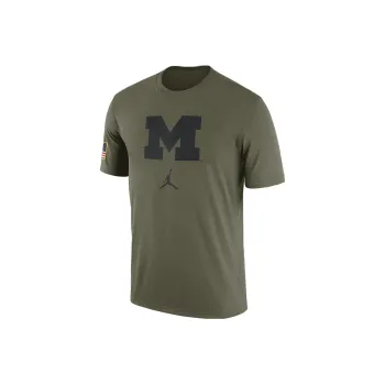 Jordan Michigan T-Shirt Men's Medium Olive