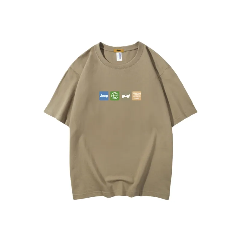 Jeep Drop Shoulder Sleeve T Shirt Unisex-6