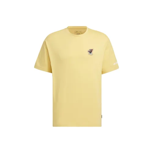 Adidas T Shirt Men's Light Yellow