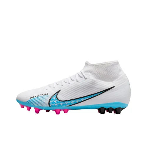 nike mint Zoom stars Superfly 9 Anti Slip Wear Resistant Soccer Shoes Men's White