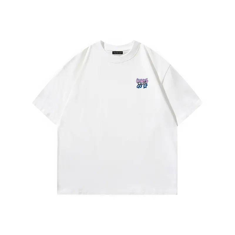 CHARLIE GOLF T Shirt Unisex White-1