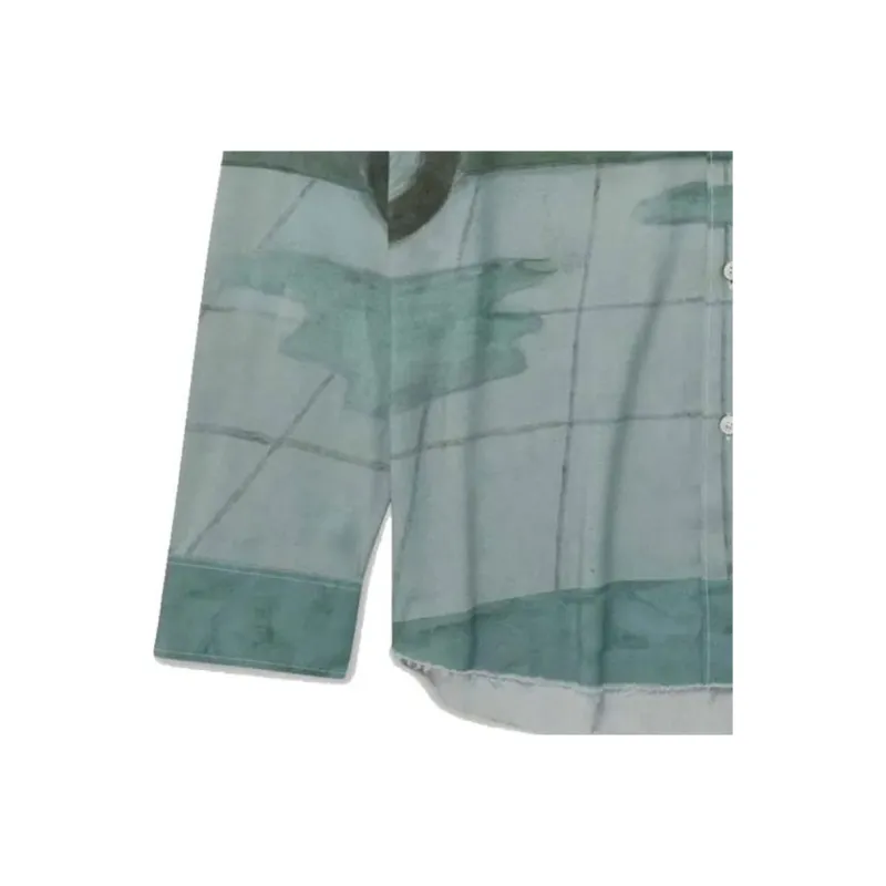 CELINE Shirts Men Green-6