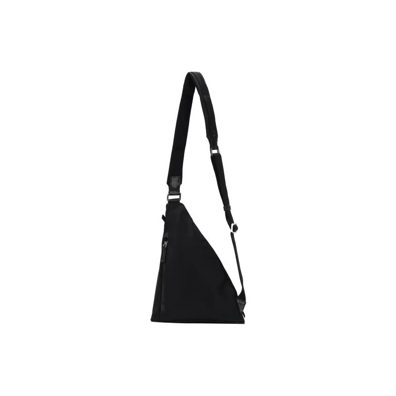 MCM Recycled Nylon Sling Bag Unisex Black-2