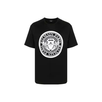 BALMAIN T Shirts Men Black