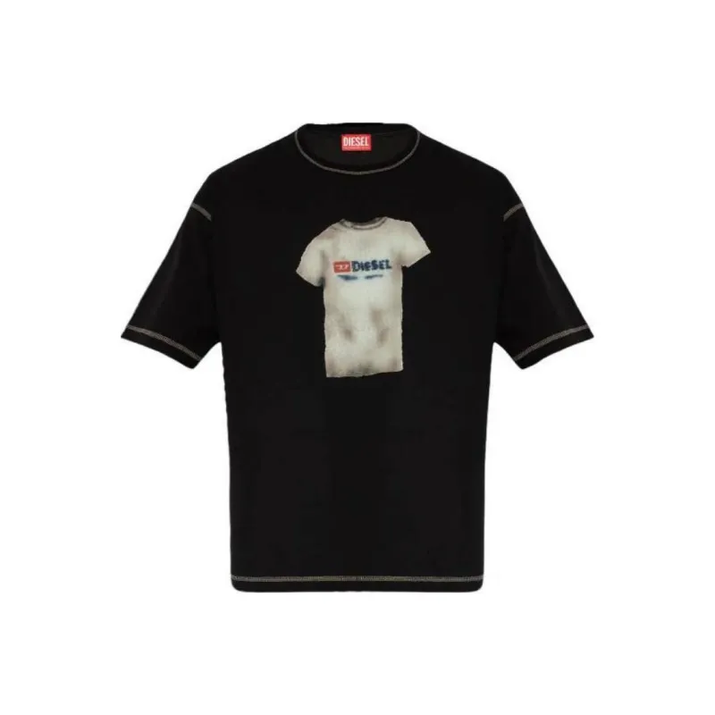 DIESEL T Boxt N12 Cotton T shirt-0