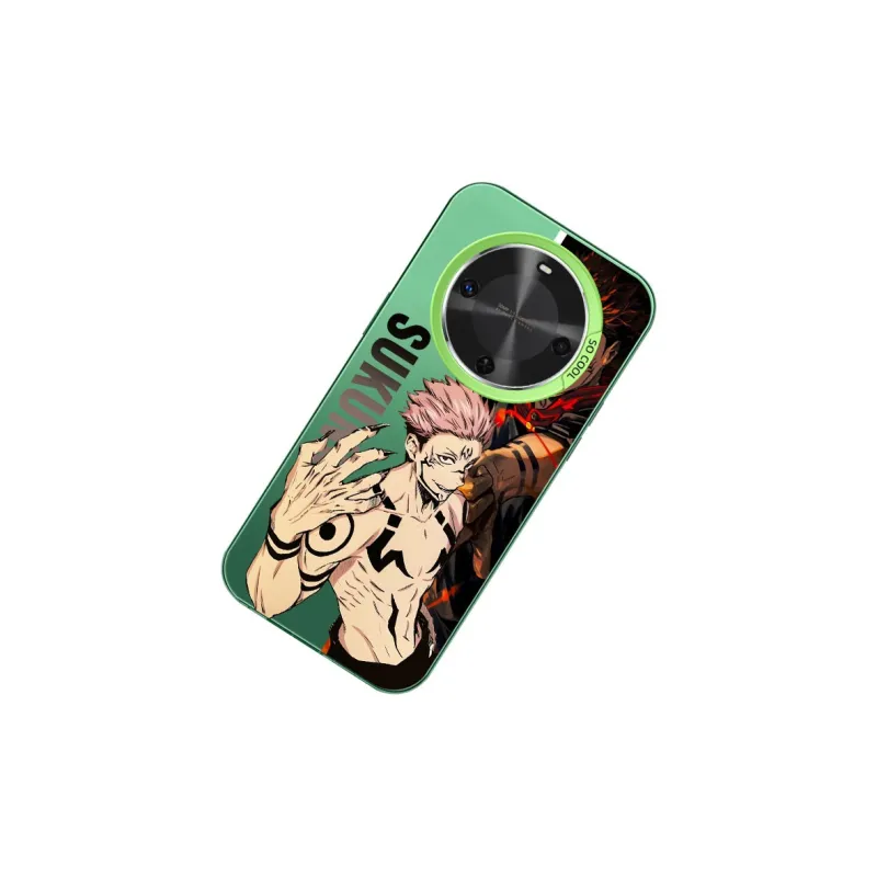 DAHUAXIAN Acrylic Material Jujutsu Kaisen Premium Feel Phone Cases Compatibility With MVMOM 30 Minimalist Trendy Style-11