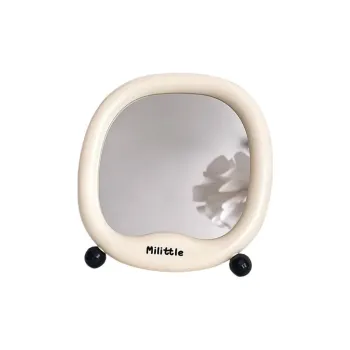 XIBI Little Tail Mirror Makeup Mirror Good Looking Desktop Stand Small Home Use Dormitory Office
