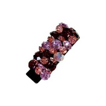 MENGNI Acrylic Rhinestone Hair Clips Unisex