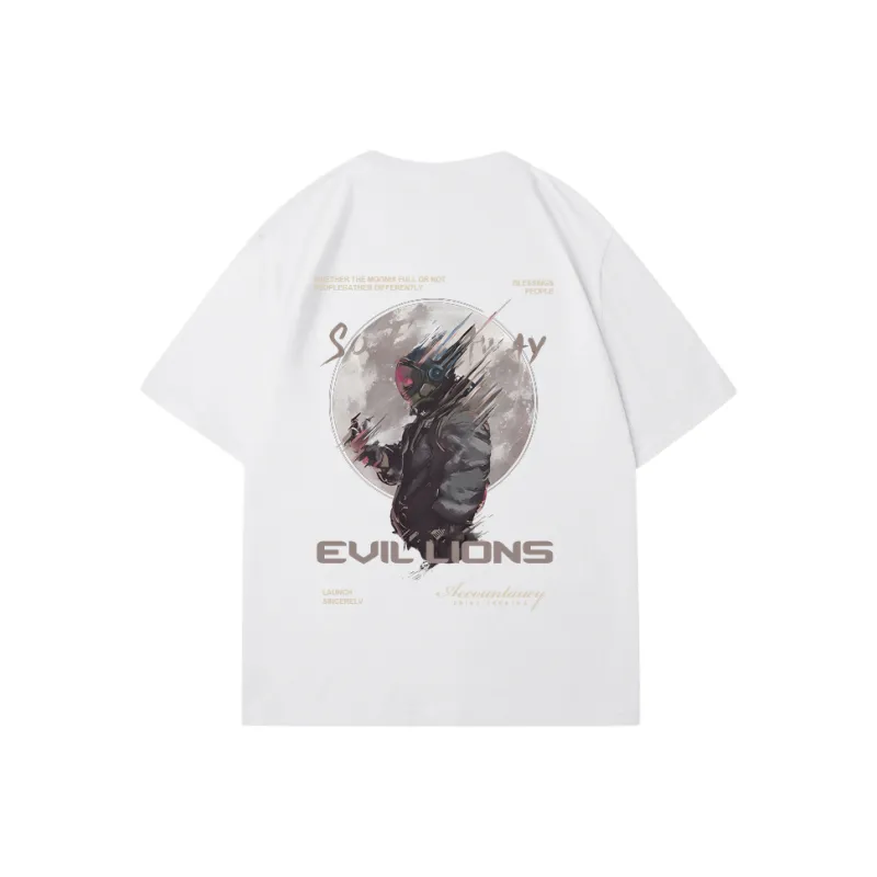 Evil Lions T Shirts Unisex-0
