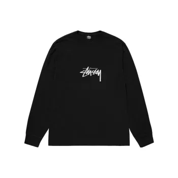 Stussy Pigment Dyed Small Stock Long Sleeve Tee
