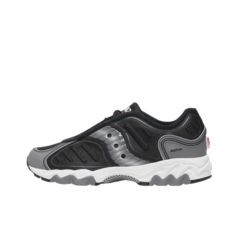 Saucony Matri Anti Slip Wear Resistant Low Top Casual Running Shoes Unisex Black-0