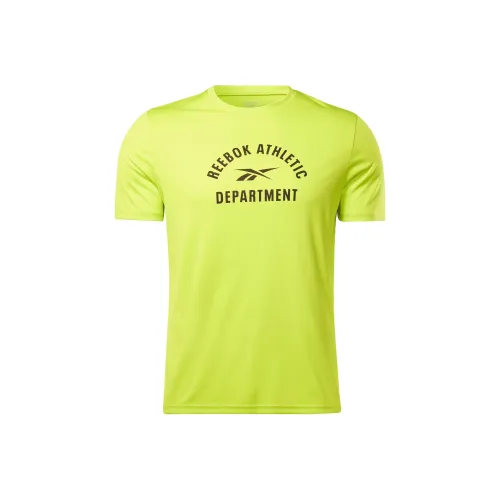 Reebok Training Graphic T-Shirt Men's Acid Yellow