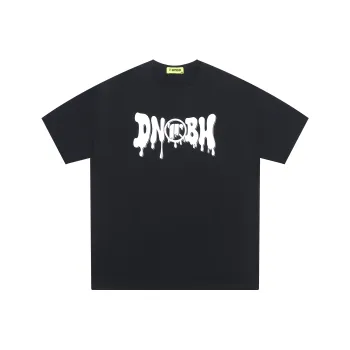 DNBH Loose Fit Casual Crew Neck Heavyweight Short Sleeved T Shirts Unisex