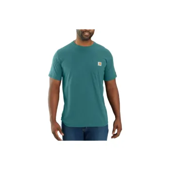 Carhartt T-Shirts Men Gray Green