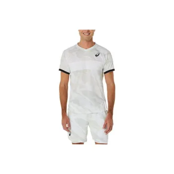 Asics Match Graphic Ss Top T-Shirt Men's Gray