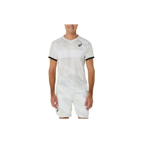 Asics Match Graphic Ss Top T-Shirt Men's Gray