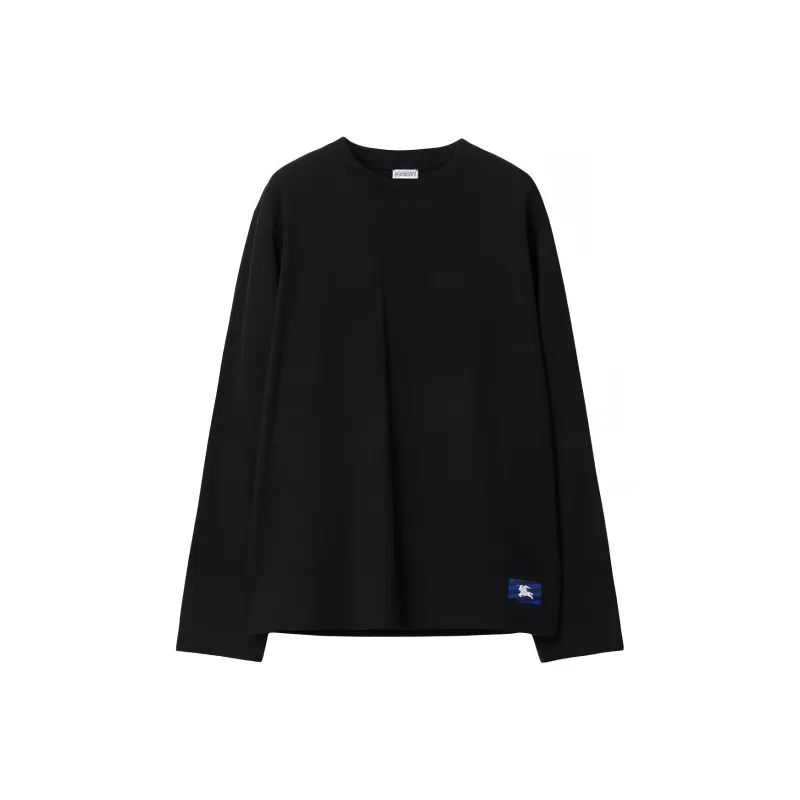 Burberry Logo appliqué Long sleeve T shirt-0
