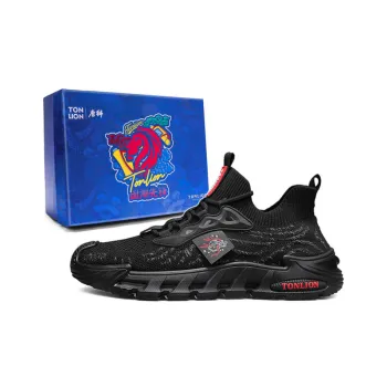 Tonlion Slip Resistant Breathable Lightweight Low Top Running Shoes Men's
