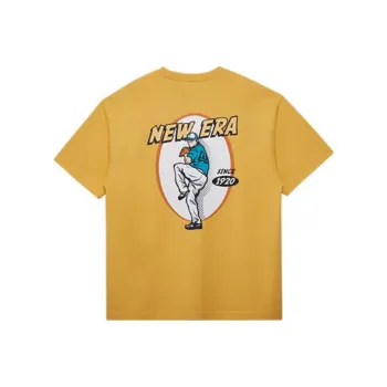 New Era SS24 T Shirt Unisex Yellow