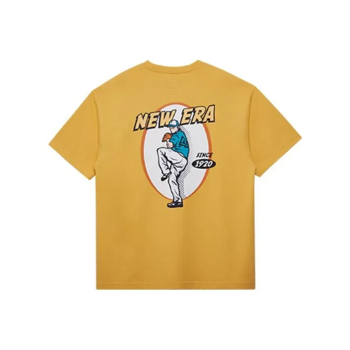 New Era SS24 T Shirt Unisex Yellow-0