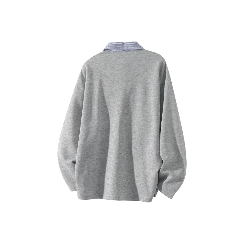 Tre Club Polo Shirt Unisex Light Gray-1