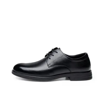 FED Dress Shoes Men Low Top Black