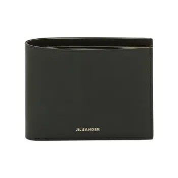 JIL SANDER Logo Printed Bi Fold Wallet