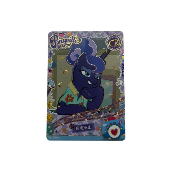 KAYOU Moon Princess My Little Pony Card, Fun Shadow Pack First Edition CR Card CR Card IP/Anime Cards 1 Pc