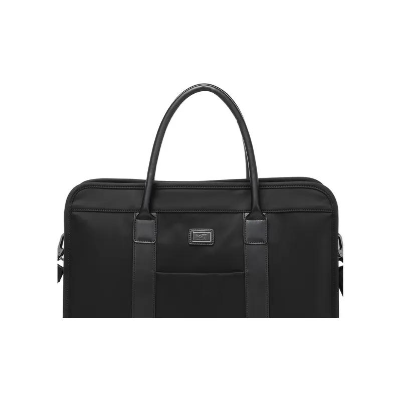 SEPTWOLVES Fabric Portable Briefcases Men's Black-4