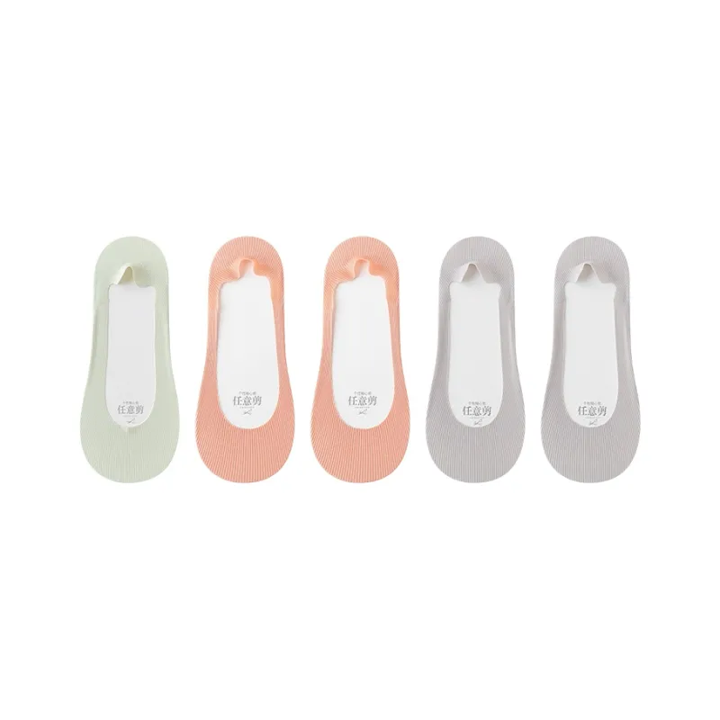 Top Melon No Show Socks Women's 5 Pack-22