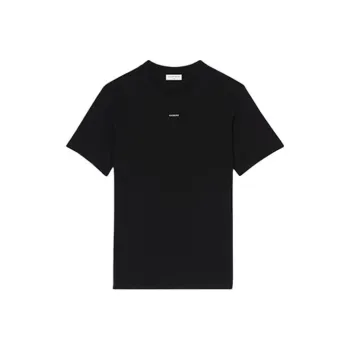 Sandro T Shirts Men Black