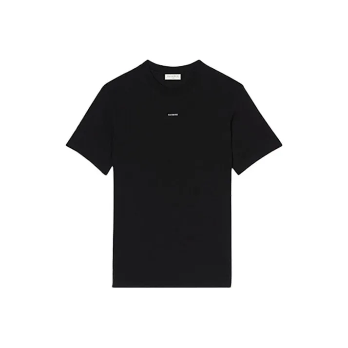 Sandro T Shirts Men Black-0