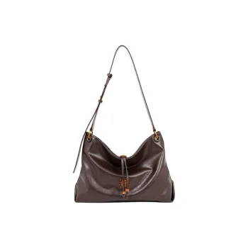 DAPHNE PU Shoulder Bag Medium Size Women's Coffee