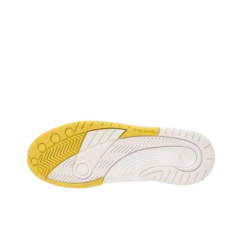 Le Coq Sportif LCS T 1100 Cushioning And Breathable Low Top Casual Shoes Unisex White Green-5