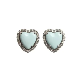 Valentino Coeur Hyperbole Clip on Earrings