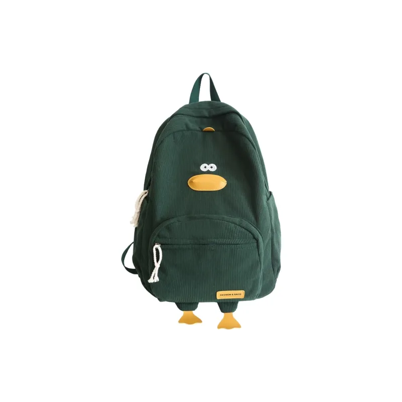 SUN EARTH &U Corduroy Backpack Unisex Multicolor-6