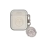 Style B/Luxury Silver, Cut-Out Rick and Morty+Pendant