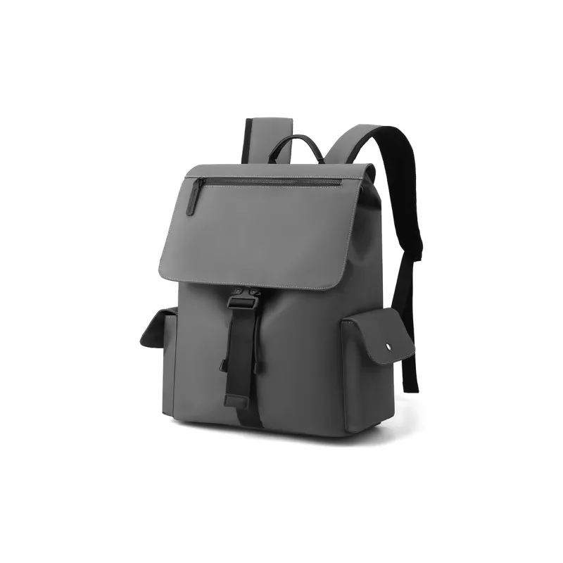 AUNG Nylon Fabric Backpack Unisex Multicolor-3