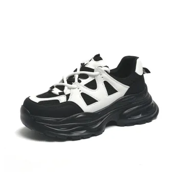 O.L Low Top Chunky Sneakers Women's Black