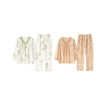 Herbal Primer Pajama Set Women's Combo Set