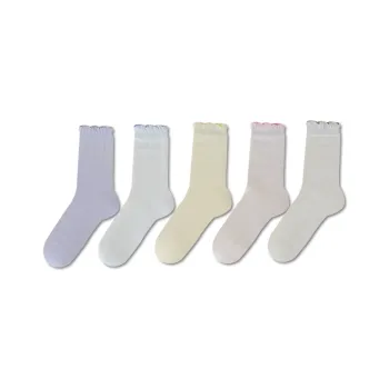 MIZU Mid Calf Socks Women's 5 Pack Mix And Match